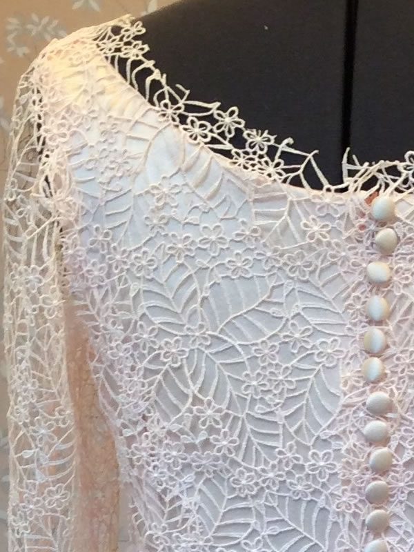James Hare lace overlay